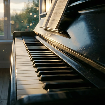 Piano, Piano De Cauda, Teclado