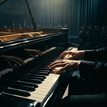 Piano, Piano De Cauda, Teclado