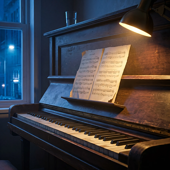 Piano, Piano De Cauda, Teclado