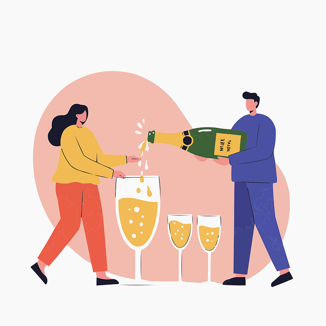 Free celebration party toast vector