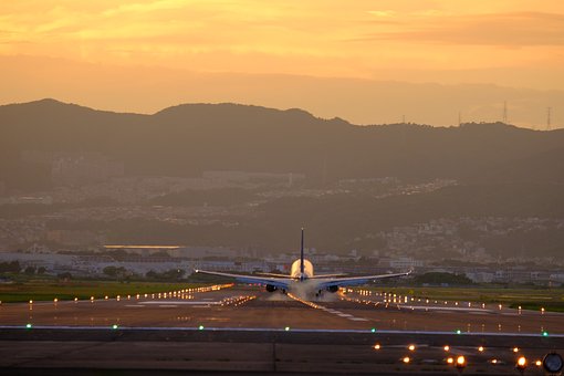 Avión, Aviación, Vuelo, Aterrizaje