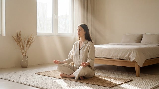 meditation, yoga, meditate, peace, nature, woman, wellness, relax, spiritual, relaxation, calm, buddhism, mindfulness, peaceful, balance, meditating, exercise, lifestyle, sunset, rest, ai generated