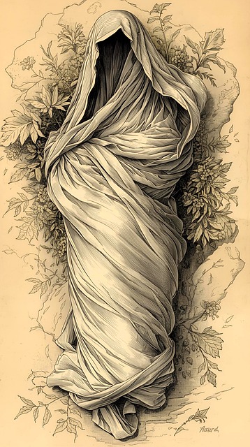 Free Shroud Windingsheet illustration and picture