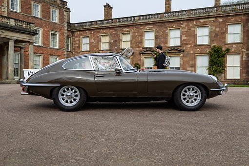 Free Jaguar E-Type Sports Car photo and picture