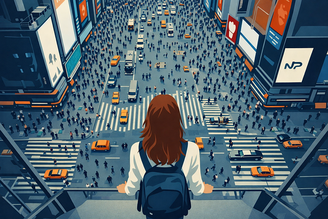 Free city crowd urban vector
