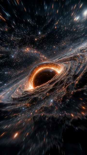 Free Black Hole Astronomy illustration and picture