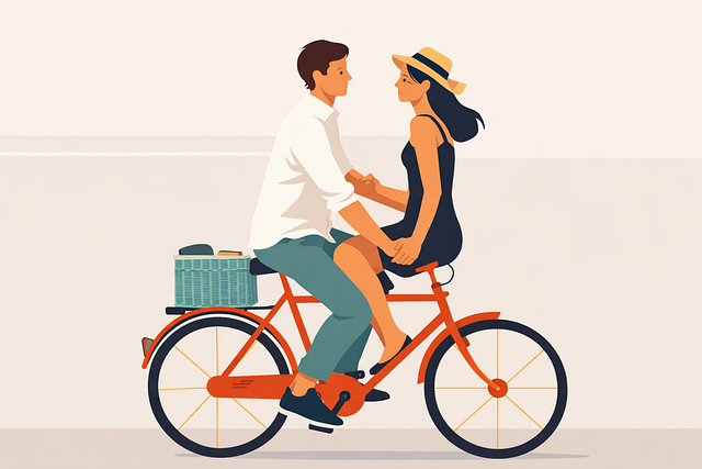 Free couple love romance vector