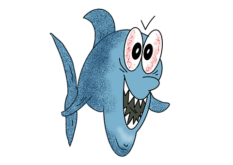 Dibujos Animados, Tiburón