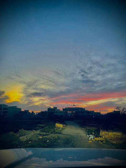 Landskab, Solnedgang, Natur, Himmel, Sol