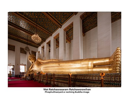 Wat Ratchaorasaram, Ležící Buddha, Chrám