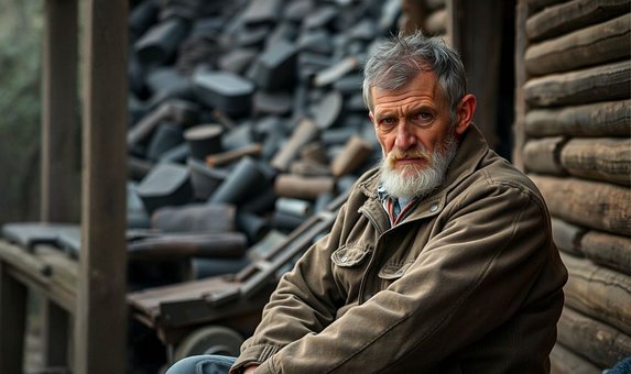 Free Elderly Man Bearded Man illustration and picture