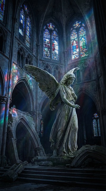 Free Angel Statue illustration and picture