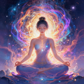 Free Zen Aurora illustration and picture