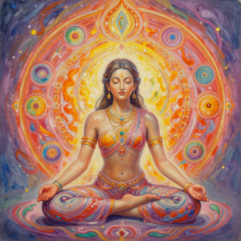 Free Meditation Yoga illustration and picture