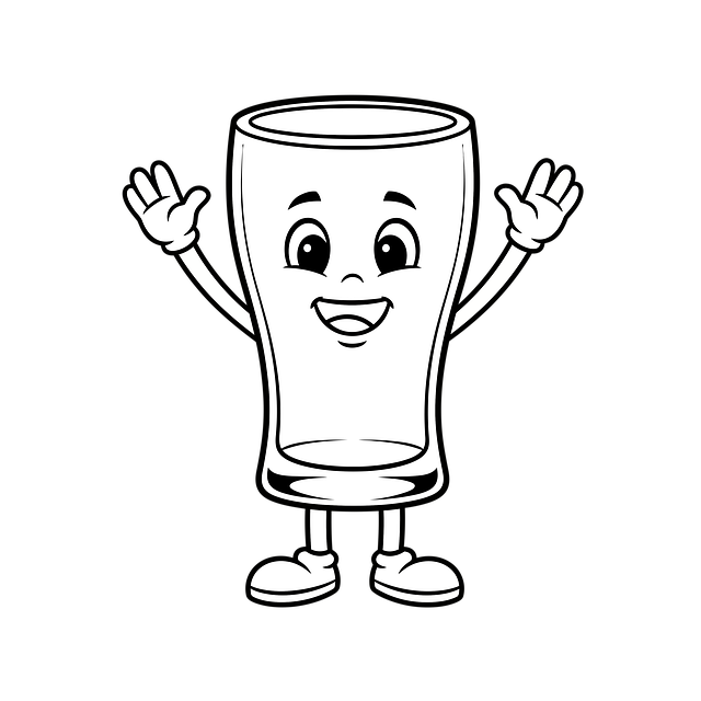 Free line art drawing design illustration