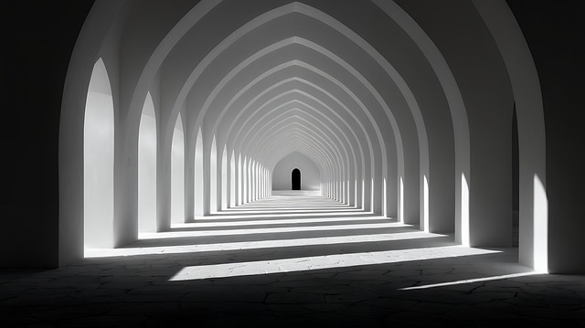 Free cloister walk noon illustration