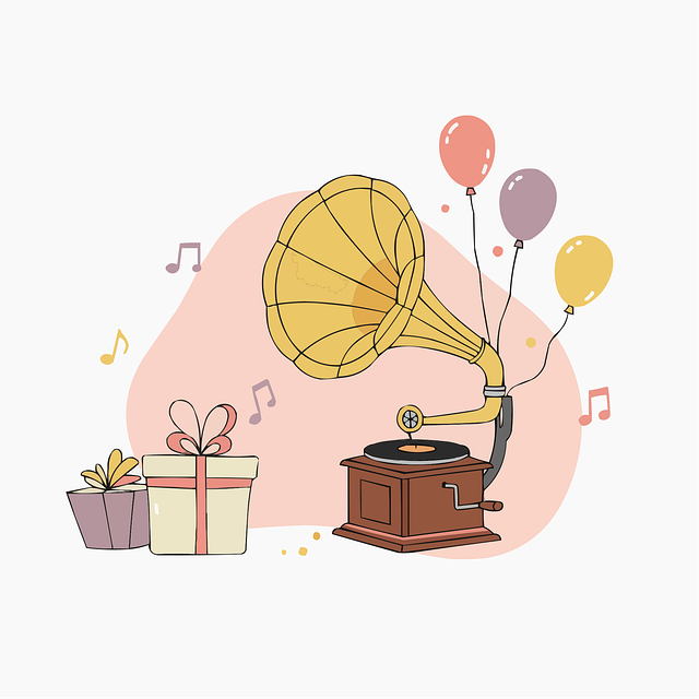 Free Record Phonograph vector and picture