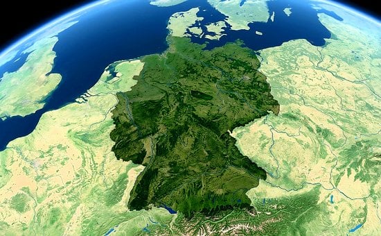 Duitsland, Kaart, Kaart Van De Wereld