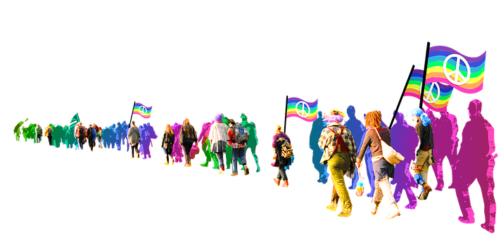 Free Peace Protest illustration and picture
