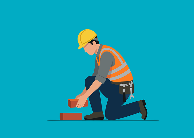 Free construction bricklayer hard hat vector