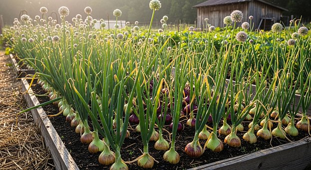 Zwiebel, Gewächshaus, Landwirtschaft