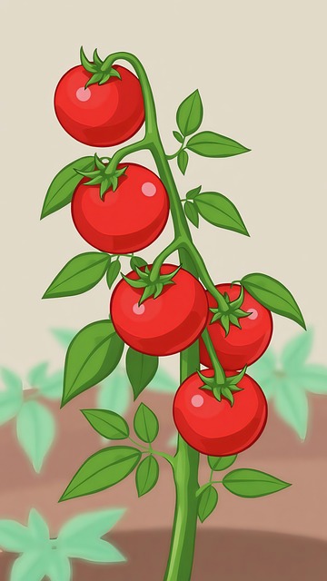 Tomat, Tomatplante, Grøntsag, Have