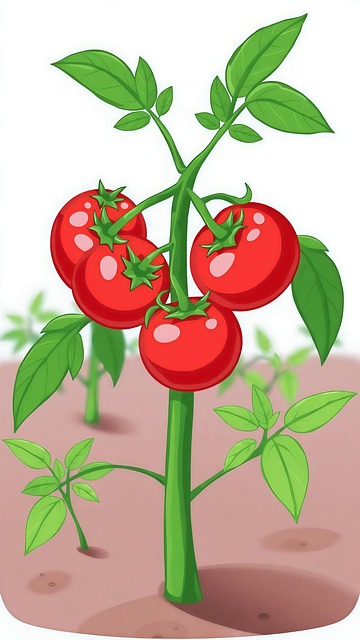 Tomat, Tomatplante, Grøntsag, Have