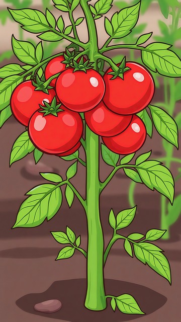 Tomat, Tomatplante, Grøntsag, Have