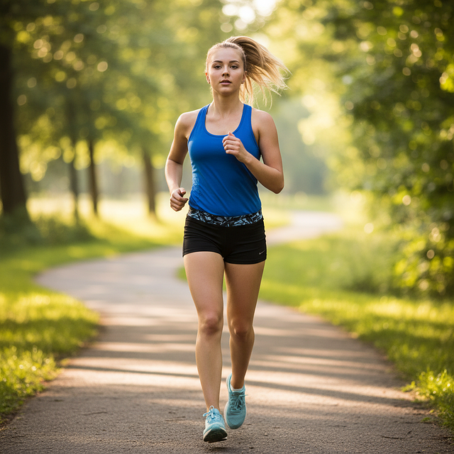 woman, sports, running, jog, fitness, run, runner, exercise, fit, athletic, feminine, female, ai generated