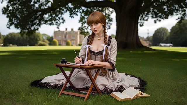 Emily, Brontë, Skrivning, Udendørs