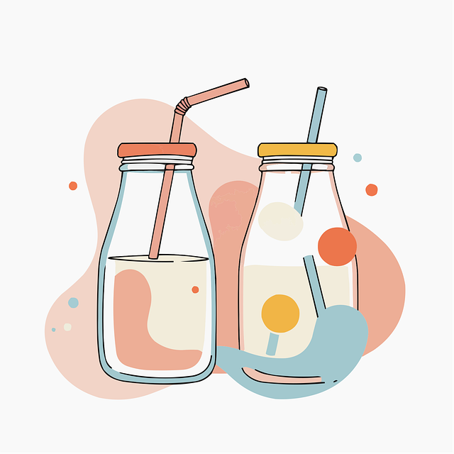 Free juice smoothie beverage vector
