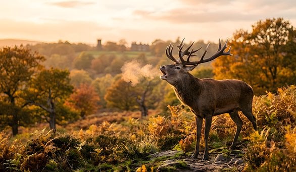 Free Deer Autumn photo and picture