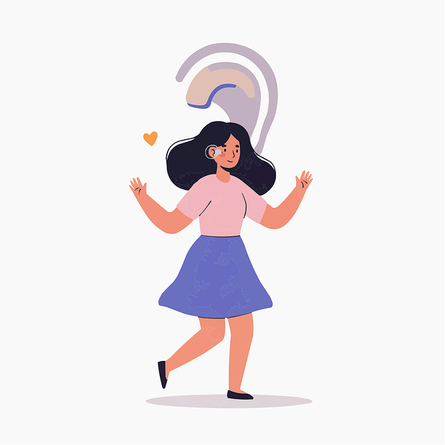 Free ear listen audio illustration
