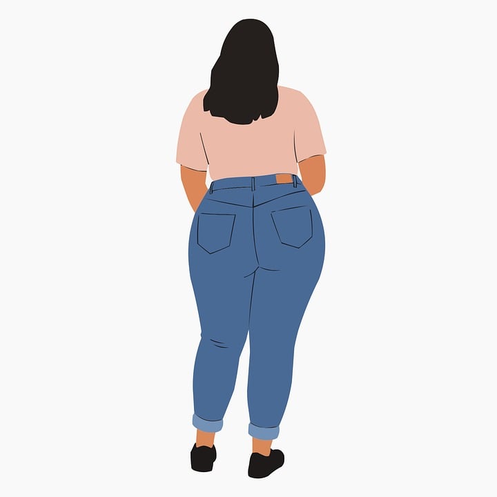 Download Backview, Rear, Fashion. Royalty-Free Vector Graphic - Pixabay