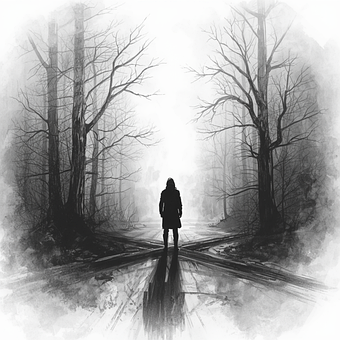 Free Silhouette Pedestrian illustration and picture