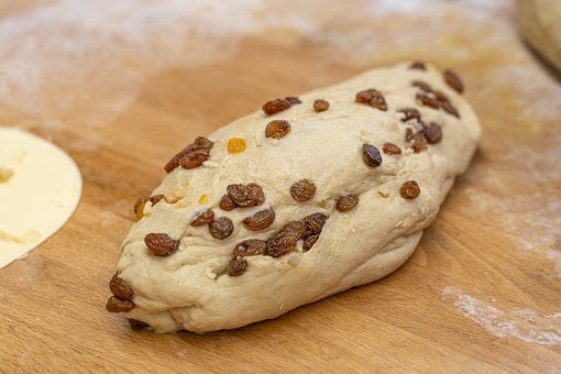 Rosinenbrot, Backteig, Frisches Gebäck