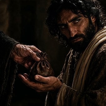 Free Judas Jesus illustration and picture