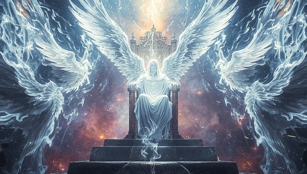 Free Throne Seraphim illustration and picture