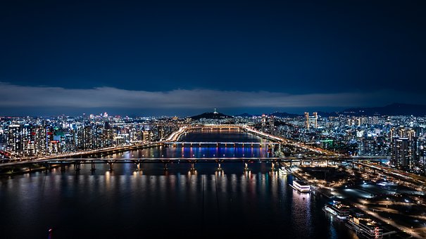 Free Seoul Hangang River photo and picture