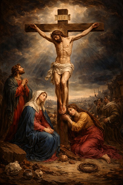 Free Easter Cross illustration and picture
