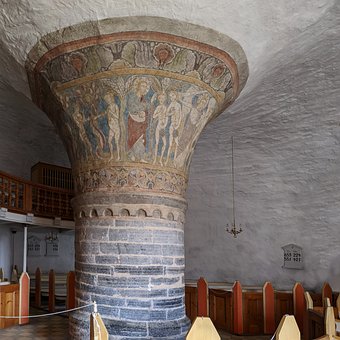 Free Rundkirche Mittelpfeiler photo and picture