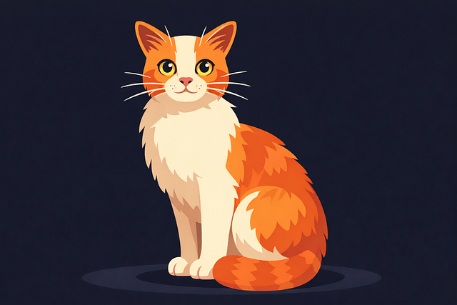 Free cat ginger cat orange cat illustration