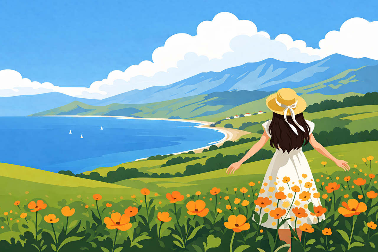 Download Spring, Spring Season, Meadow. Royalty-Free Vector Graphic ...