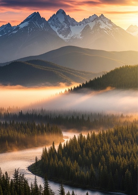 Naturaleza, Paisaje, Bosque, Montañas