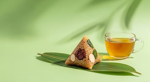 Free zongzi dumpling rice illustration