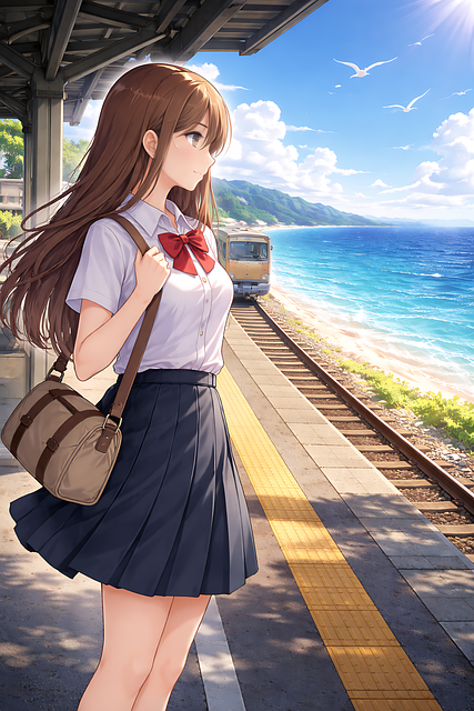 Free Anime School illustration and picture