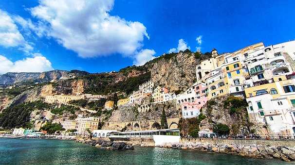 Italië, Amalfi, Architectuur