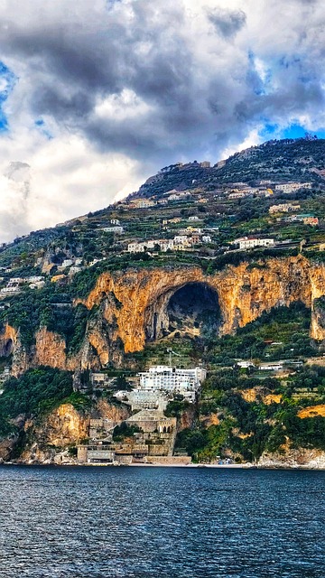 Italië, Positano, De Weg, Amalfi, Uur