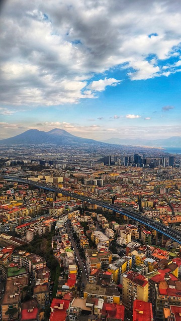 Napels, Italië, Architectuur, Vulkaan