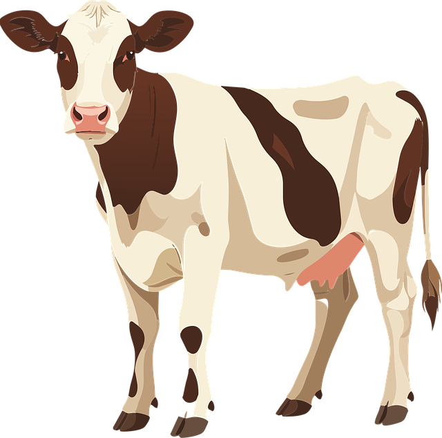 Free cow animal farm vector